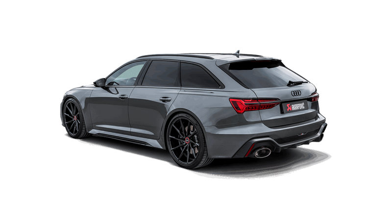 Akrapovic 2020 Audi RS6 Avant/RS7 (C8) Evolution Line Titanium Cat Back Exhaust System. Link Pipe Not Included. - MGC Suspensions