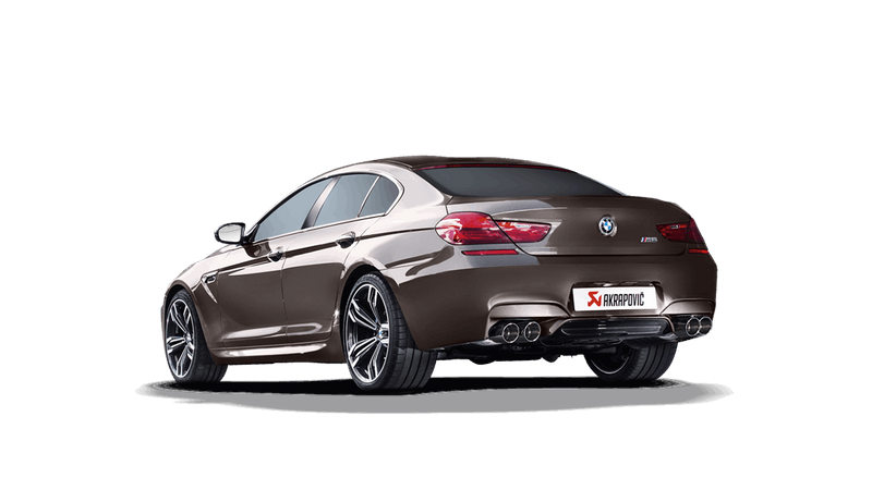 Akrapovic 2013-17 BMW M6 Gran Coupe (F06) Evolution Line Cat Back (Titanium) w/ Titanium Tips - MGC Suspensions