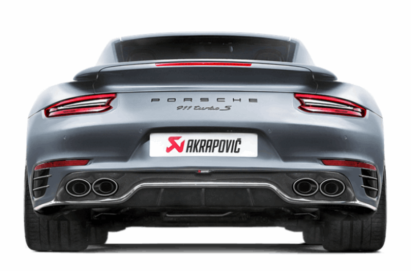 Akrapovic 2016-17 Porsche 911 Turbo/Turbo S (991.2) Rear Carbon Fiber Diffuser - High Gloss - MGC Suspensions