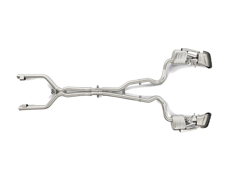 Akrapovic 2016-17 Mercedes-AMG C63 Coupe (C5) Evolution Line Titanium Link Pipe Set - MGC Suspensions