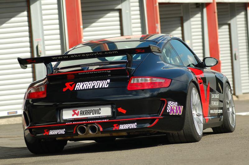 Akrapovic Evolution Race Line Titanium Exhaust System for 2007+ Porsche 997 GT3/RS 3.6 - MGC Suspensions