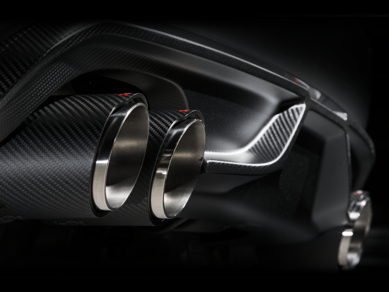 Akrapovic Evolution Titanium Exhaust w/Carbon Tips 2015-18 BMW X5M F85