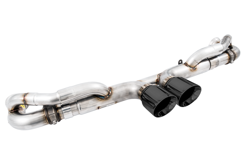 AWE SwitchPath Exhaust w/4" Black Tips 2010-19 Porsche 911 GT3/GT3RS (997/991)