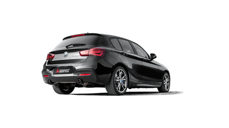 Akrapovic 2018+ BMW M140i (F20/F21) with OPF/GPF Slip-On Line Titanium Exhaust System - MGC Suspensions