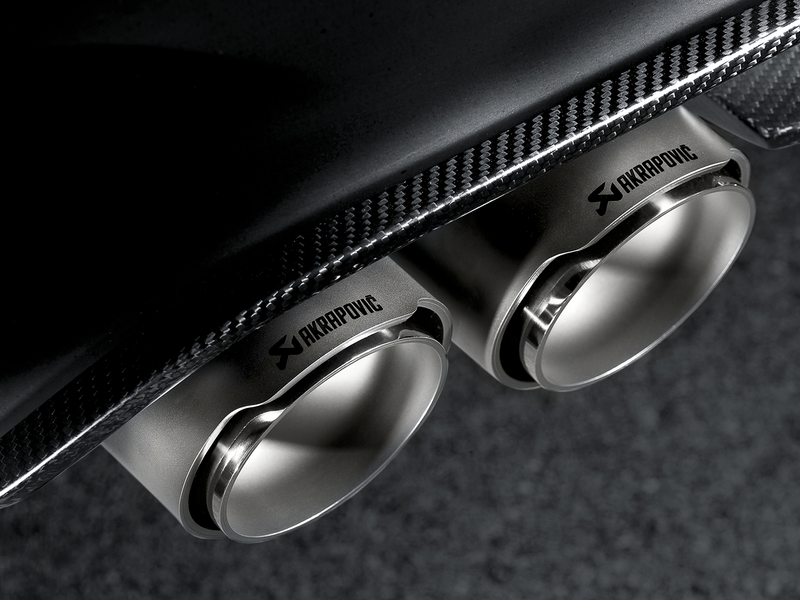 Akrapovic Titanium Exhaust Tips 2014-18 BMW M3/M4 (F80/F82)