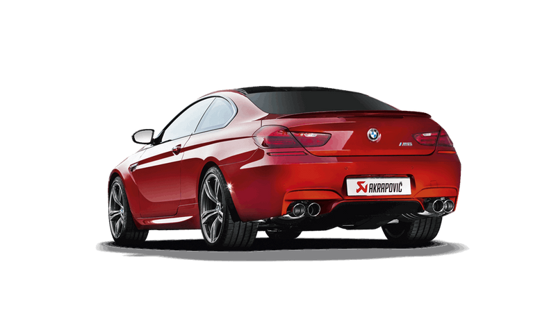Akrapovic 2012-17 BMW M6 (F12 F13) Evolution Line Titanium Cat Back Exhaust System with Titanium Tips - MGC Suspensions