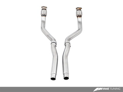 AWE Non-Resonated Downpipes 2010-17 Audi S4/S5 3.0T B8