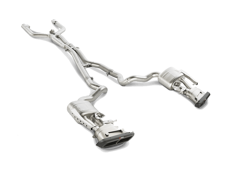 Akrapovic 2016-17 Mercedes-AMG C63 Coupe (C5) Evolution Line Titanium Link Pipe Set - MGC Suspensions
