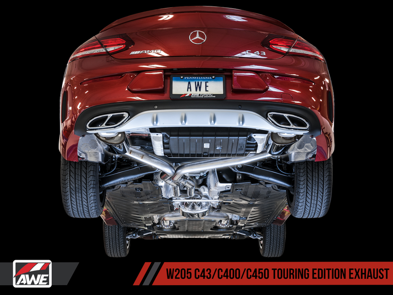 AWE Track Exhaust 2015-23 Mercedes-Benz C43 AMG/C450 AMG/C400