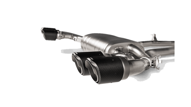 Akrapovic 2019-20 BMW X4 M (F98) Slip-On Line Titanium Exhaust System with Carbon Tips - MGC Suspensions