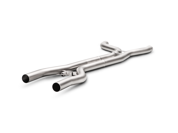 Akrapovic Evolution Titanium Link Pipe Set 2015-17 Porsche Cayenne GTS 958 FL