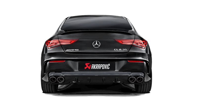 Akrapovic 2019+ Mercedes-Benz CLA35 AMG (C118/X118) Slip-On Line (Titanium) w/ Titanium Tips - MGC Suspensions