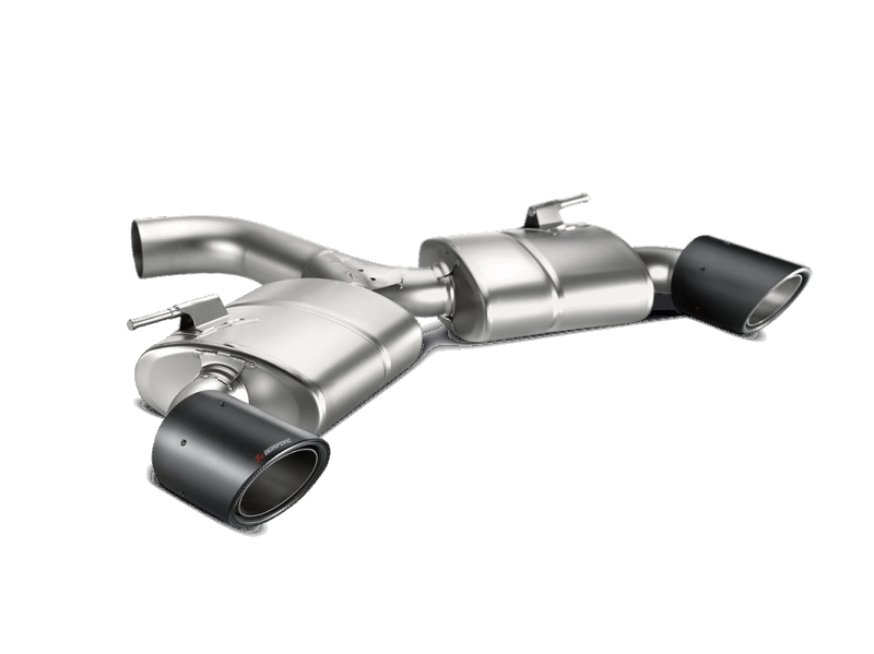 Akrapovic 2013-17 Volkswagen Golf GTI (VII) Titanium Slip-On Race Line Exhaust System with Carbon Tips - MGC Suspensions