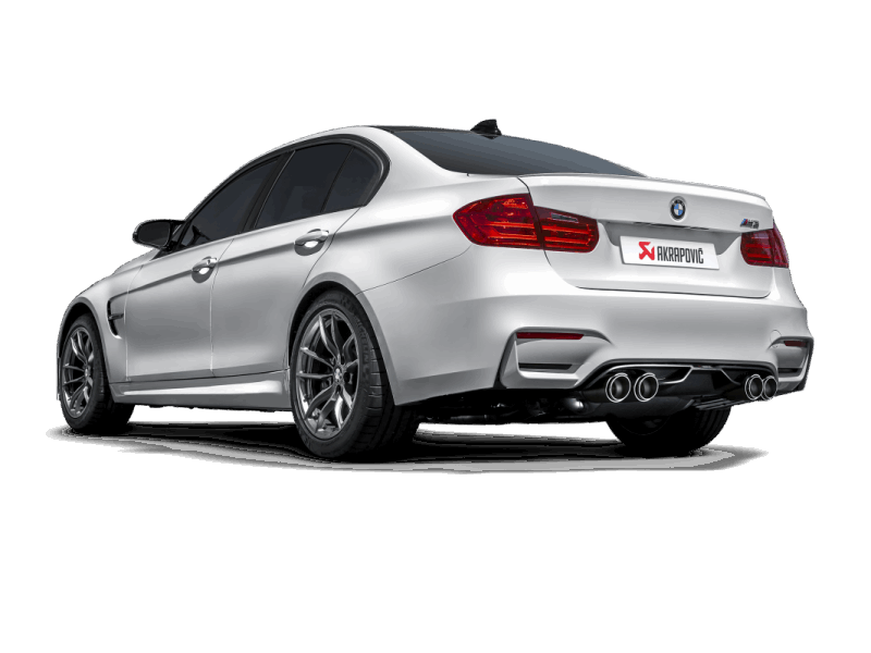 Akrapovic 2014-17 BMW M3/M4 (F80/F82) Slip-On Line Titanium Exhaust System. TIPS SOLD SEPERATELY. - MGC Suspensions