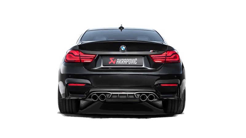 Akrapovic 2018 BMW M4 (F82/F83) Slip-On Line Titanium Exhaust System. For OPF/GPF. - MGC Suspensions