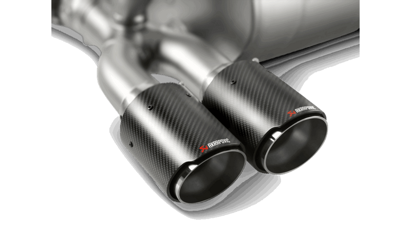 Akrapovic 2014-17 BMW M3 (F80) Slip-On Line Titanium Exhaust System with Carbon Tips - MGC Suspensions