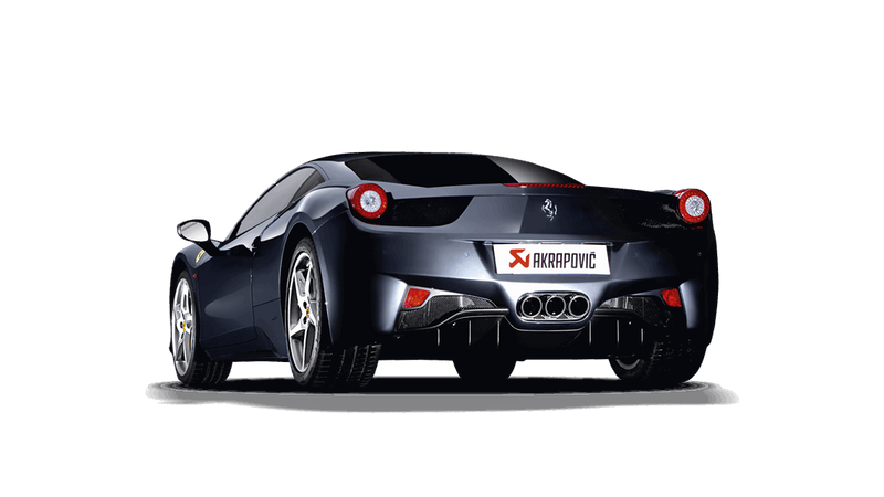 Akrapovic 2015 Ferrari 458 Italia/ Spyder Slip-On Line Titanium Exhaust System-Akrapovic-MGC Suspensions