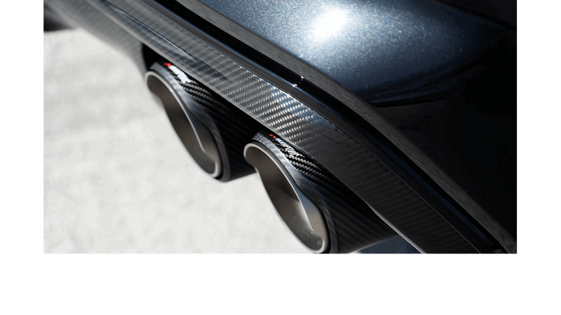 Akrapovic 2019-20 BMW X4 M (F98) Slip-On Line Titanium Exhaust System with Carbon Tips - MGC Suspensions