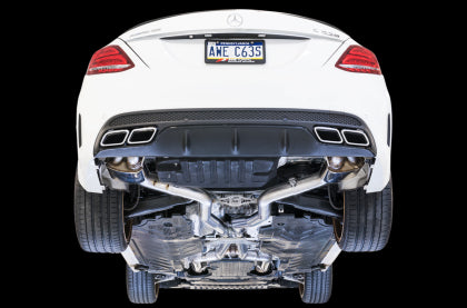 AWE SwitchPath Exhaust (DPE Cars) 2017-18 Mercedes-Benz AMG C63/S Coupe