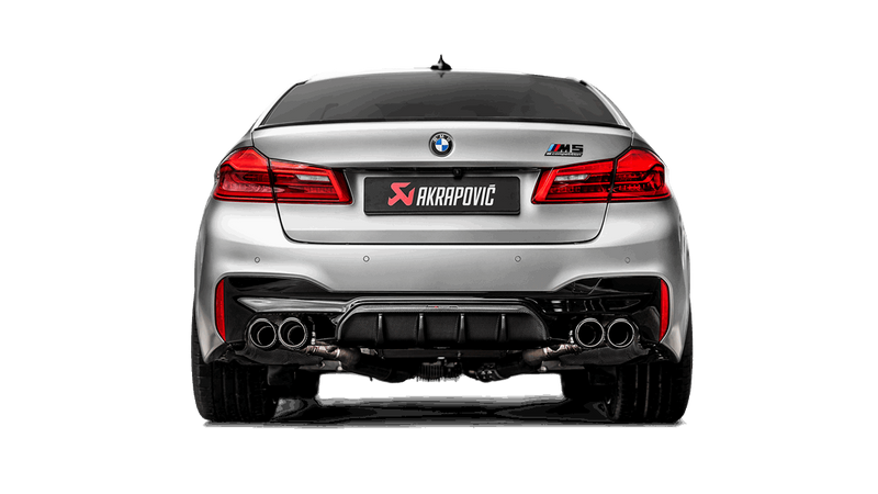 Akrapovic 2018 BMW M5 (F90) Slip-On Line Titanium Exhaust System. Tips Not Included. For OPF/GPF. - MGC Suspensions