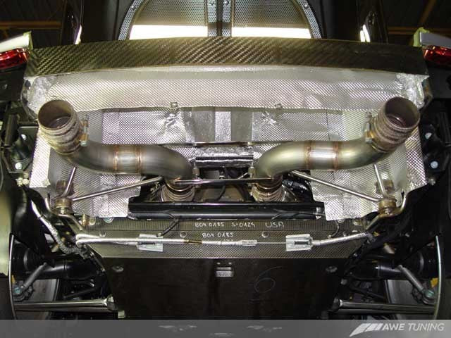 AWE 3" Performance Straight Pipe Kit 2004-05 Porsche Carrera GT