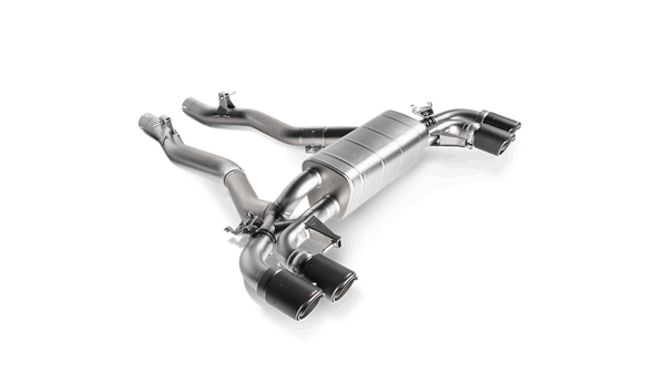 Akrapovic 2018 BMW M5 (F90) Slip-On Line Titanium Exhaust System. Tips Not Included. For OPF/GPF. - MGC Suspensions