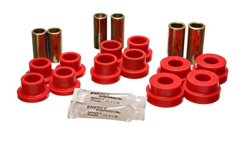 Energy Suspension 64-75 BMW 2002 Red Front Control Arm Bushing Set - MGC Suspensions