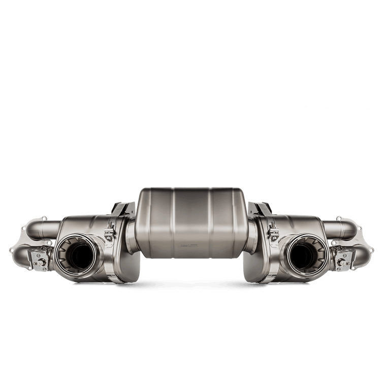 Akrapovic  2020+ Porsche Cayman GT4 (718) Slip-On Line Titanium Exhaust System. TIPS NOT INCLUDED. - MGC Suspensions