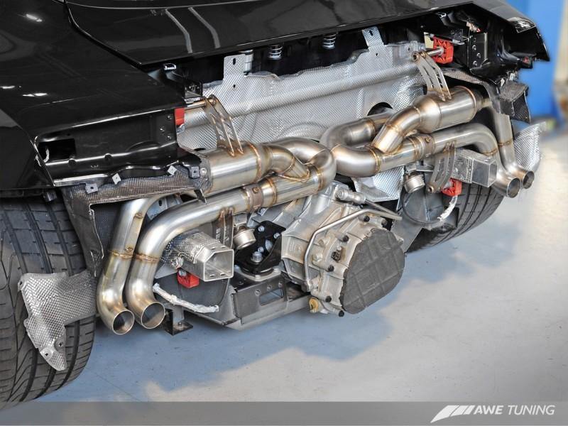 AWE Tuning Audi R8 V10 Coupe SwitchPath Exhaust - MGC Suspensions
