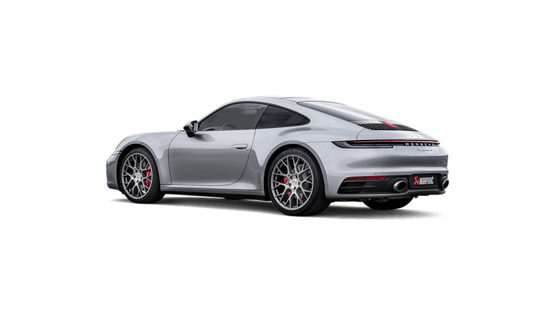 Akrapovic 2019+ Porsche 911 Carrera (992 w/Sport Exhaust) with OPF/GPF Slip-On Line Titanium Exhaust System - MGC Suspensions