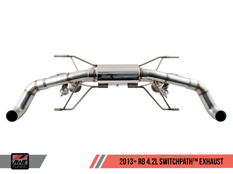 AWE Tuning Audi R8 4.2L Coupe SwitchPath Exhaust (2014+) - MGC Suspensions