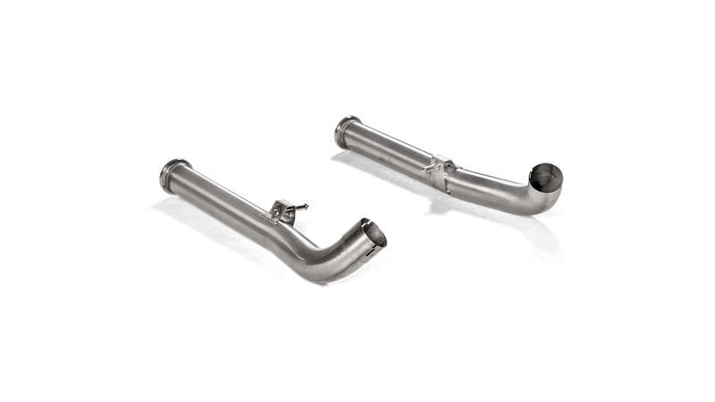Akrapovic 2019 Mercedes-Benz G63 AMG Link Pipe Set for OPF/GPF - MGC Suspensions