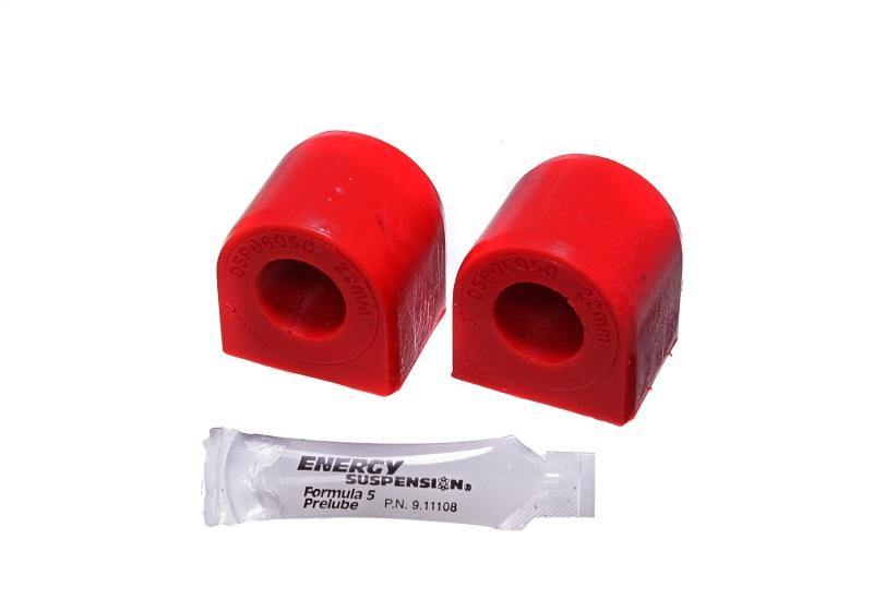 Energy Suspension 06-13 Audi A3 / 12-13 VW Golf R Red 22mm Front Sway Bar Bushing Set - MGC Suspensions