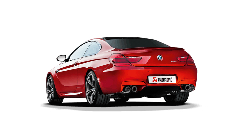 Akrapovic 2012-17 BMW M6 (F12 F13) Evolution Line Titanium Cat Back Exhaust System with Carbon Tips - MGC Suspensions