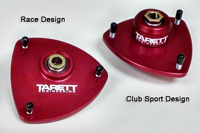 Tarett Front Monoball Camber Plate Kit for Porsche 991, 981 and 718.  911, Boxster, and Cayman. - MGC Suspensions