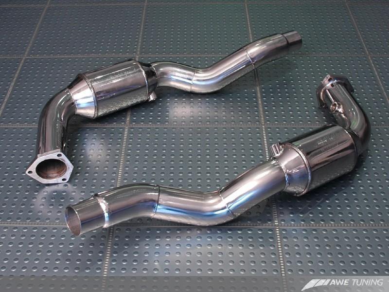 AWE Tuning 2005-08 Porsche 997/997S Performance Muffler Set (For Use with OEM Tips or AWE Tuning Tips)-MGC Suspensions