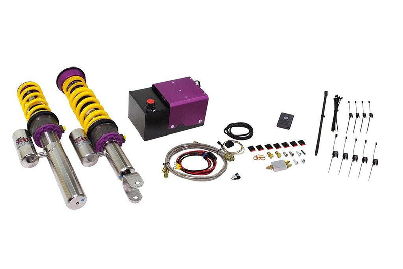 KW HLS2 Front Hydraulic Lift System for Porsche 911 (997). Includes V3 Coilovers. - MGC Suspensions