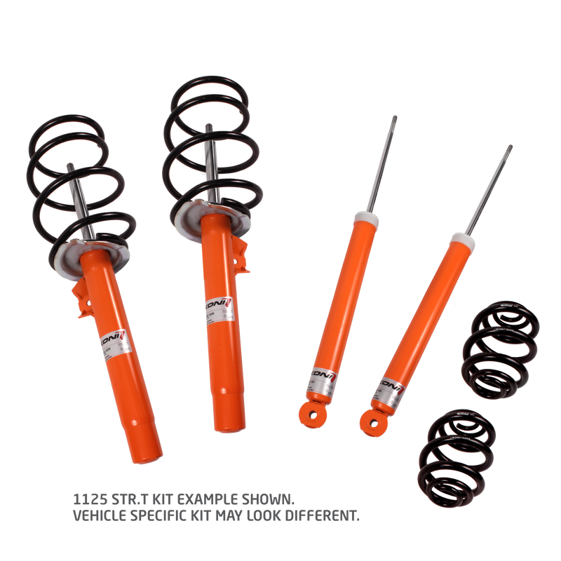 KONI STR.T (Orange) Series Lowering Suspension Kit for 2007-2012 BMW 3-Series. E92. (1125 1014) - MGC Suspensions