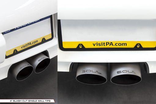 SOUL Performance Porsche 997 GT3 Center Muffler Bypass Exhaust - MGC Suspensions