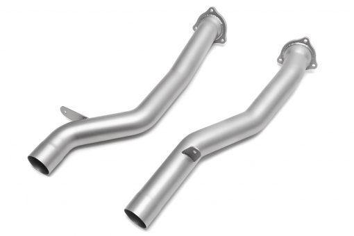 SOUL Performance Porsche 958.2 Cayenne Secondary Cat Bypass Pipes - MGC Suspensions