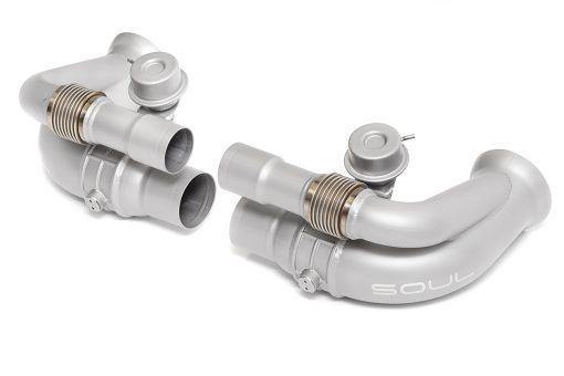 SOUL Performance Porsche 997 GT3 Valved Side Muffler Bypass Pipes - MGC Suspensions