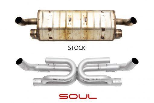 SOUL Performance Porsche 991.2 Carrera Base or S (without PSE) Street Exhaust Package - MGC Suspensions