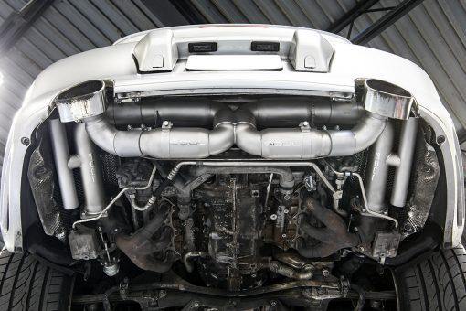 SOUL Performance Porsche 996 GT2 Competition X-Pipe Exhaust System - MGC Suspensions