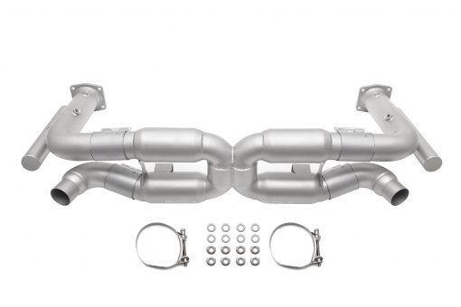 SOUL Performance Porsche 996 Turbo Competition X-Pipe Exhaust System - MGC Suspensions