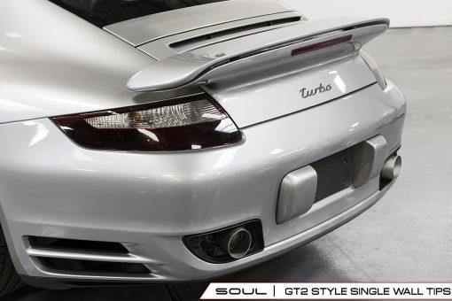Porsche 997.1 Turbo X-Pipe Exhaust System - MGC Suspensions