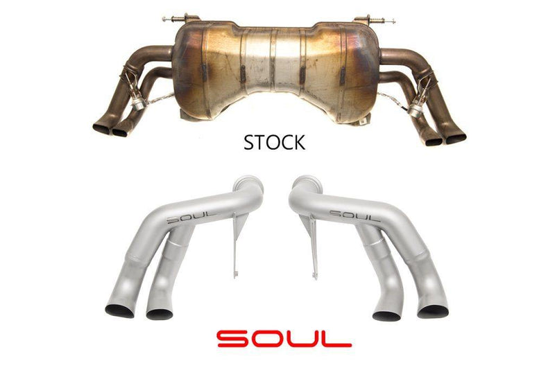 SOUL Performance Audi R8 (2017-2019) Race Exhaust System - MGC Suspensions