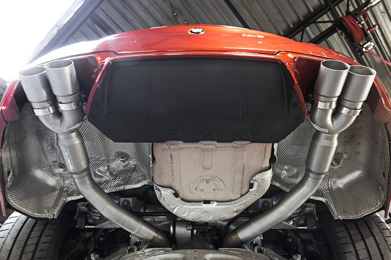 SOUL Resonated Muffler Bypass Exhaust 2011-16 BMW M5 F10
