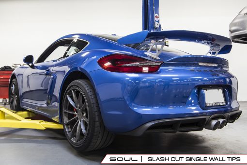 SOUL Competition Exhaust Package 2015-16 Porsche 981 GT4/Boxster Spyder
