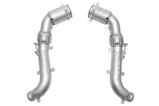 SOUL Performance McLaren 570S / 570GT / 540C 200 Cell Down Pipes-SOUL Performance-MGC Suspensions