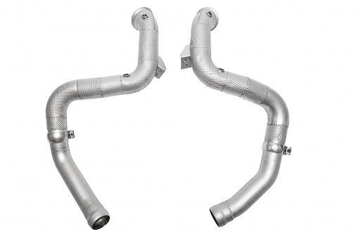 SOUL Performance Mercedes-Benz C63 AMG Competition Down Pipes - MGC Suspensions